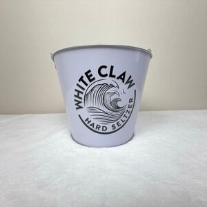White Claw Hard Seltzer Ice Bucket w/ Bottle‎ Opener Drink Holder Party Barware